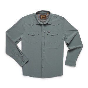 Howler Emerger Tech Longsleeve Shirt Men's in Dark Slate